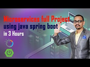 Microservices full Project using java spring boot and spring cloud in 3 Hours