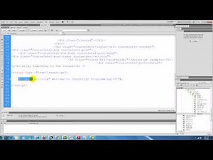 JavaScript: Printing a line of text to the screen