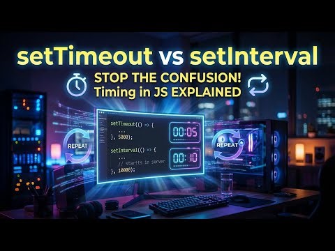 Master setTimeout & setInterval in JavaScript (Beginner to Pro)