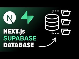 How To Use Supabase As Your Next.js Backend | Fullstack Tutorial