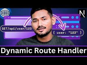 Dynamic Route Handler in Next.js | API Routes in Next.js | Next.js Complete Course | S7 Ep.3