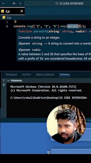 🔥 Top JavaScript Interview Questions & Answers in 30 Sec 🚀 | JS Tips