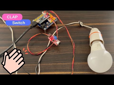 How To Make Clap Switch with Arduino and Sound Sensor | Arduino Project