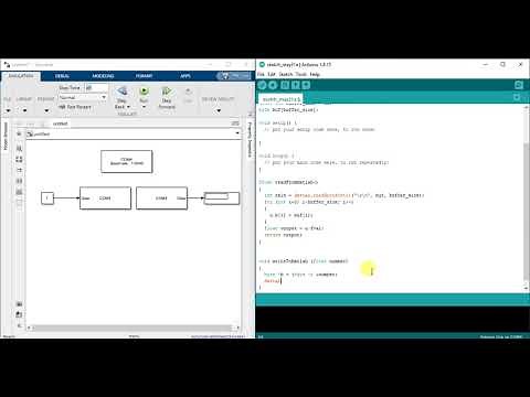 Serial Communication MATLAB (Simulink) and Arduino (English)