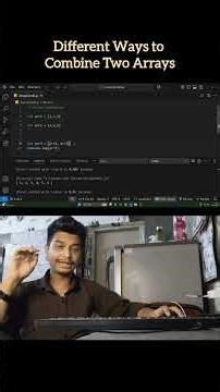 Different ways to combine two arrays #coding #codeshuru #javascript