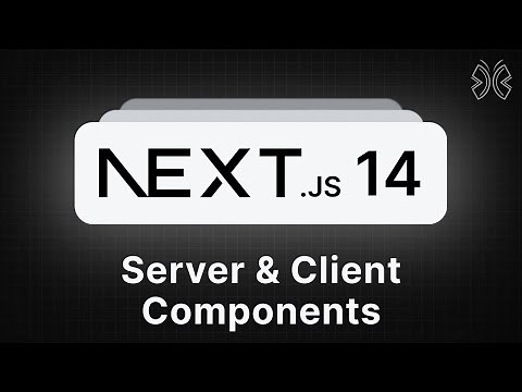 Next.js 14 Tutorial - 50 - Server and Client Components
