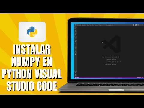 How to INSTALL NUMPY in PYTHON Visual Studio CODE