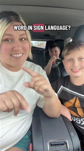 What is the word in sign language? #fyp #signlanguage #deaf #cochlearimplant #babysignlanguage #asl