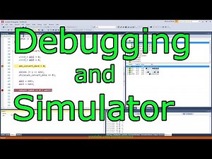 Debugging and Using the Simulator 🔴 ATmega328P Programming #14 AVR microcontroller with Atmel Studio