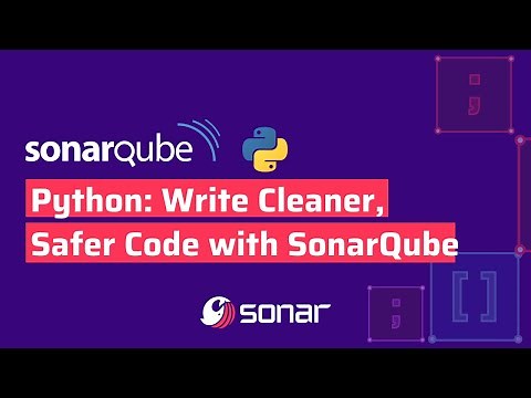 Write cleaner, safer Python code with SonarQube