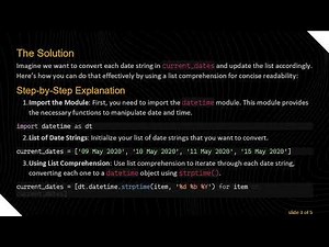 Converting Strings to datetime Objects in Python