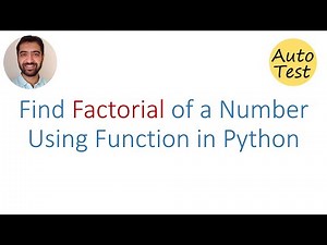 Python Program to Find a Factorial of a Number Using Function