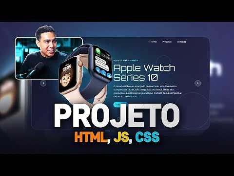 PROJETO CRIATIVO com HTML, CSS e JAVASCRIPT: A criação de um site com animações