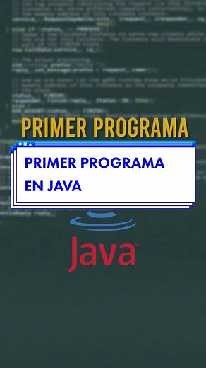 Primer programa en Java: Creando 'Hola Mundo'