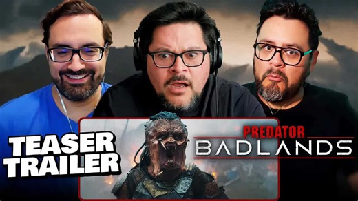 Predator: Badlands teaser trailer reaction! Alien crossover? | Prey • Weyland Yutani • AVP