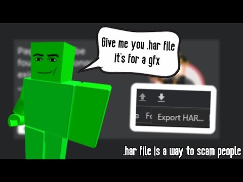 THE .HAR FILE BEAM AND HOW IT WORKS || EXPOSING A SCAMMER