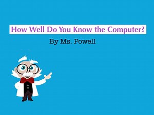 Computer Parts And functions