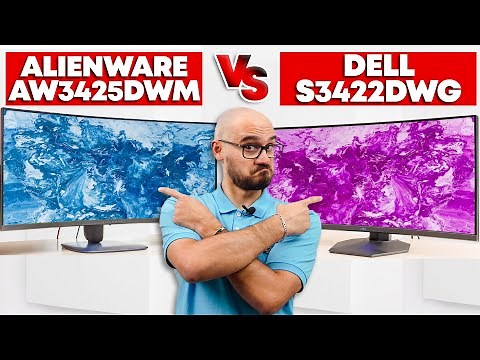 Dell Alienware AW3425DWM vs Dell S3422DWG: True Upgrade to Ultra-wide Budget King?