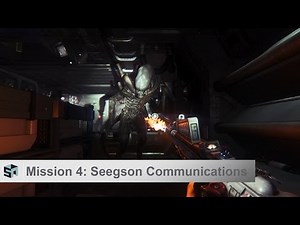Alien: Isolation Walkthrough - Mission 4 - Seegson Communications