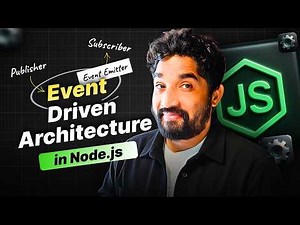 Event Driven Architecture in Node.js | Event Emitter | Explained in Hindi | Day 71/100