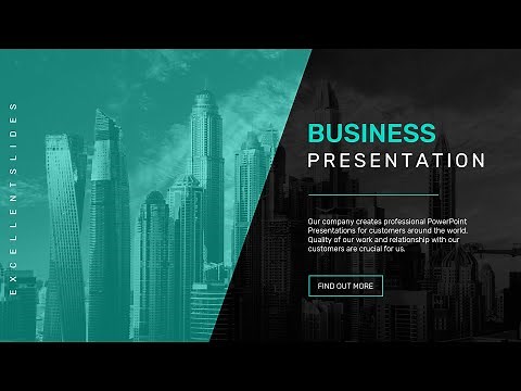 How to create BUSINESS PRESENTATION in PowerPoint