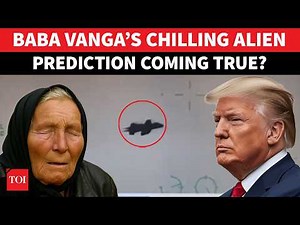 Baba Vanga’s Chilling 2026 Alien Warning Coming True? Trump’s UFO Move Shocks World