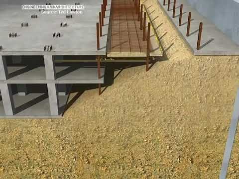 Top-down construction method