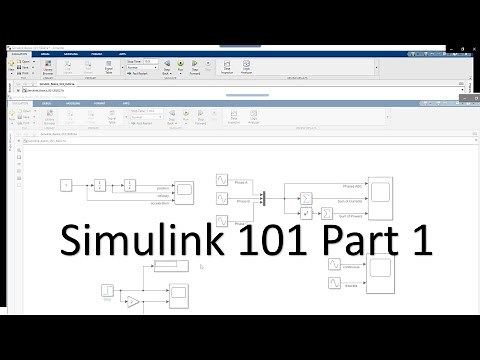 Simulink Crash Course/Tutorial Part 1