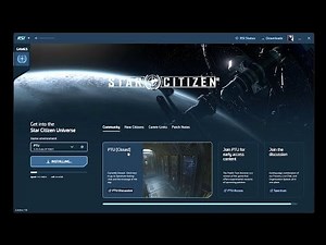 RSI Launcher 2.0 Game Environment and Settings