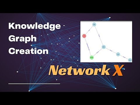 Knowledge Graph Creation with NetworkX | Python Tutorial