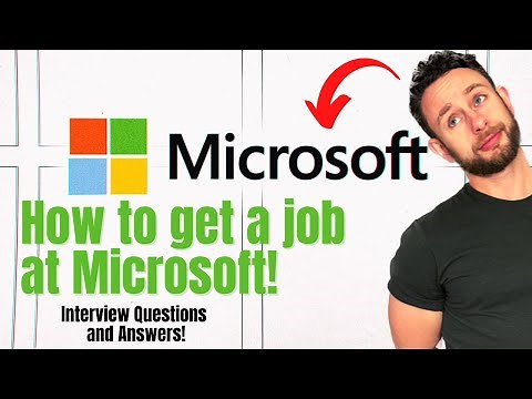 Microsoft Job Interview Questions and Answers - (Full Interview Guide)