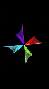 How to Create Awesome Graphics with Python Turtle 🔥🐍🐢 #coding #shorts