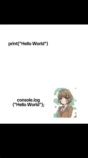 Hello World || Python vs Java vs Javascript Meme