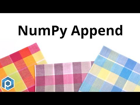 Python NumPy | Append