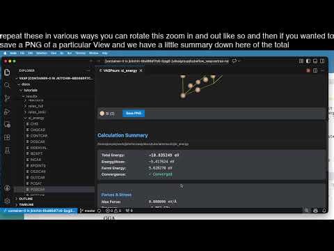 An updated VASP python library and VS Code extension