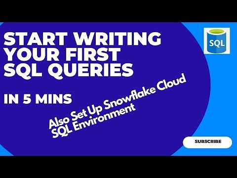 Part2-Simple SQL Queries for Beginners & Set Up Snowflake Cloud for SQL Querying
