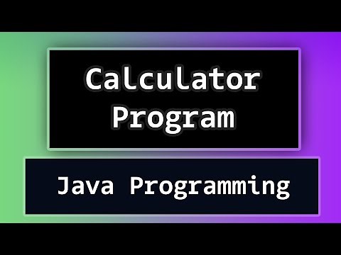 How to Create a Simple Calculator in Java | Java Programming Tutorial for Beginners