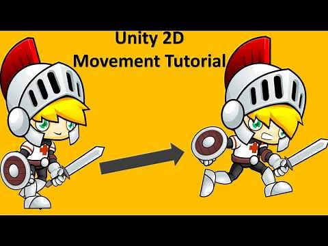 Unity 2D Movement Tutorial - Script C#
