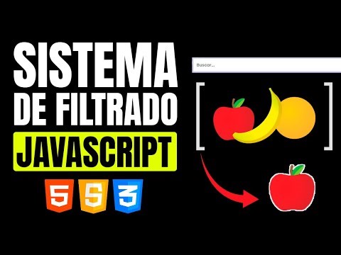✅ Como FILTRAR elementos por Categorías con HTML, CSS y JAVASCRIPT