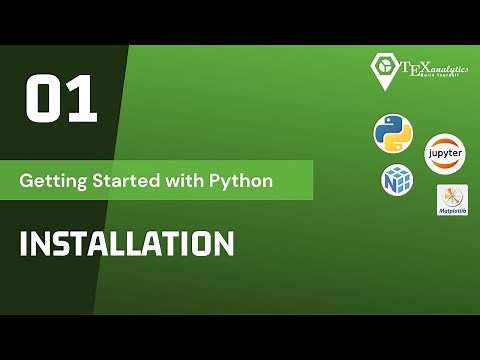 01. How to install Python, Numpy, Pandas, Matplotlib, etc., all in one using anaconda?