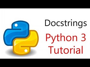 #6 Python Programming - Docstrings