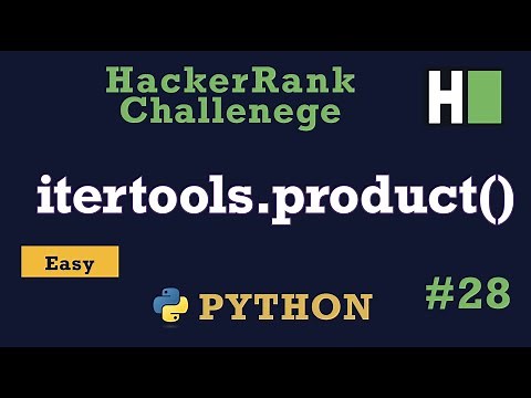 28. Itertools Product: Hackerrank | Python Solution Explained