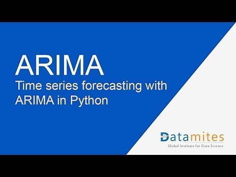 ARIMA in Python - Time Series Forecasting Part 2 - Datamites Data Science Projects