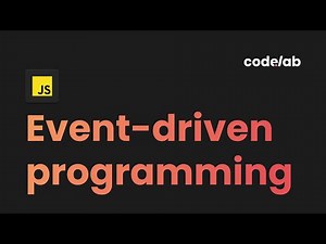 JavaScript: Event-Driven Programming in JavaScript