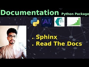 Documentation of a Custom Python Package using Sphinx and Read the Docs | ubml | ‪@UBprogrammer‬