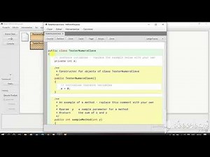 02-Primer programa en JAVA usando Bluej - NumeroClave