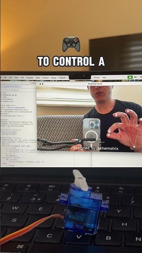 Hand-Tracking Servo with Arduino and Python
