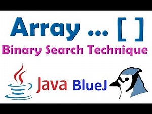 #42 Binary Search in an arry explained with examples of working and Demonstrated