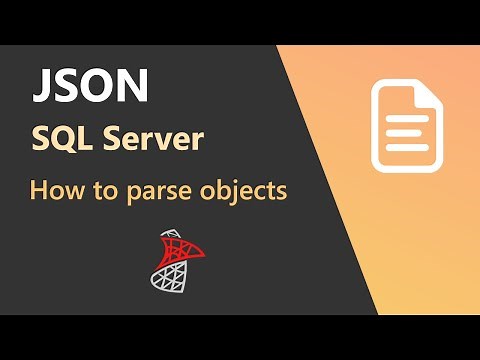 How to read JSON in SQL Server