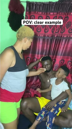 When you have to use daddy as an example😂 #youtubeshorts #funny #comedy